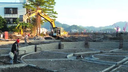 西堤公園僑批廣場建設穩步推進，樁基礎施工圓滿完成